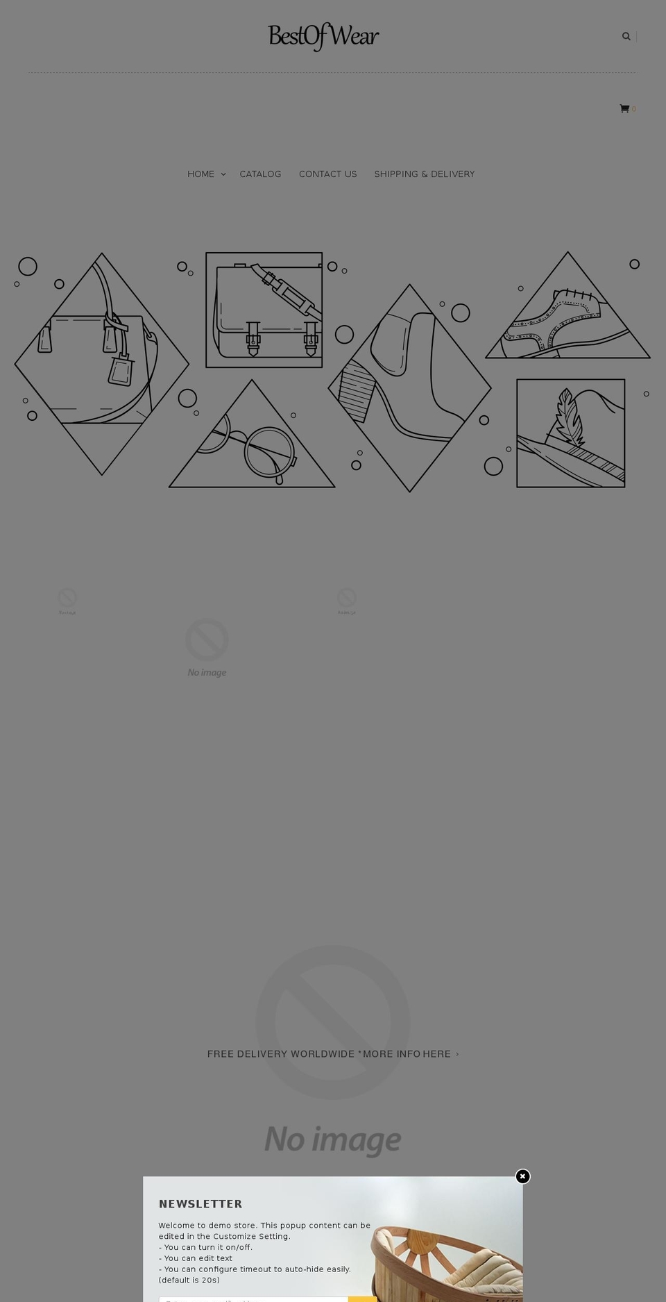 bestofwear.com — Shopify storefront screenshot