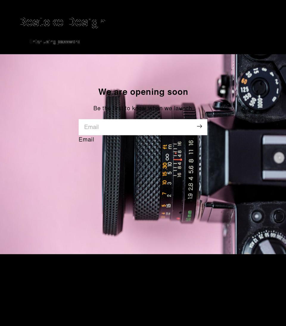 bestokedesign.com shopify website screenshot