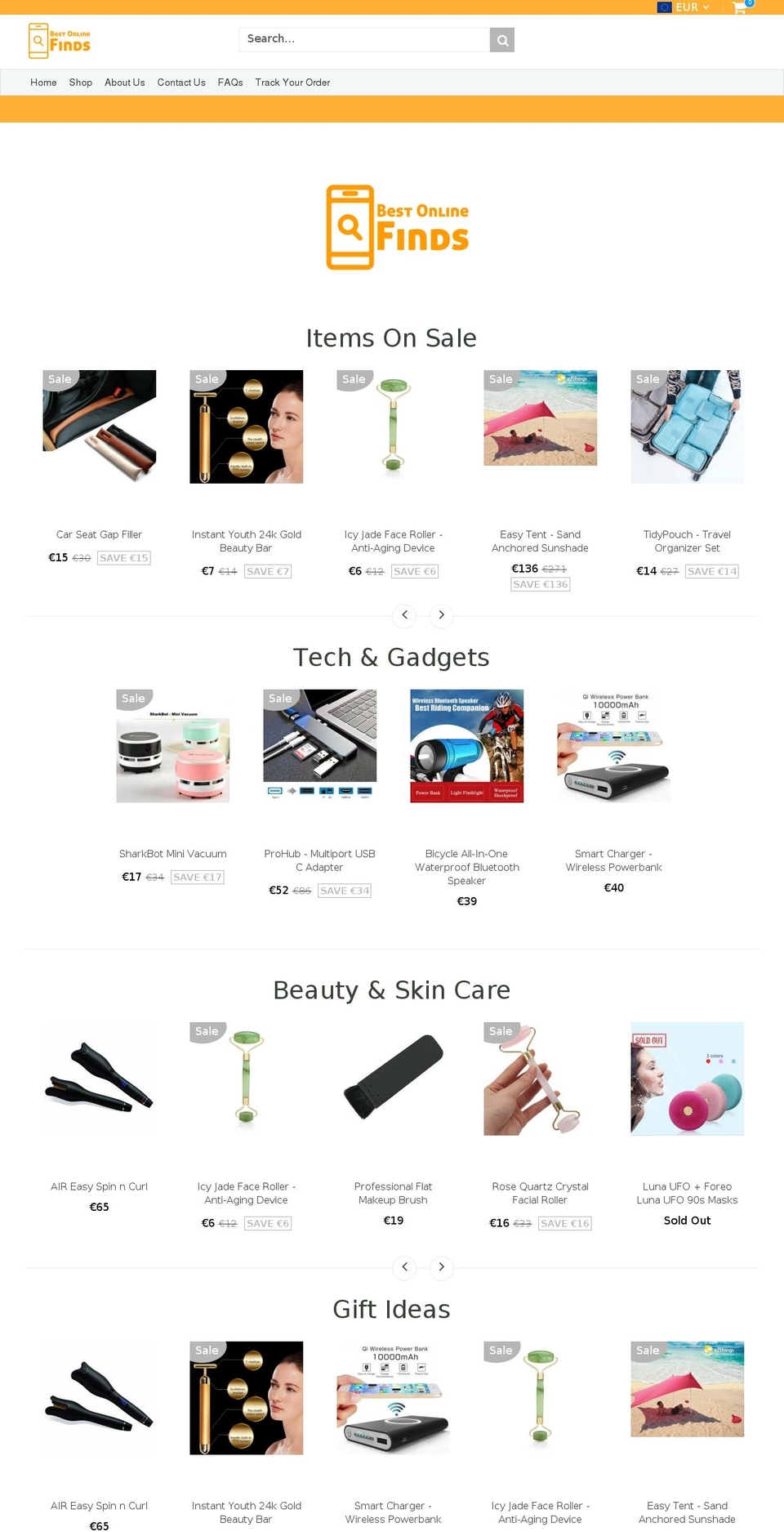 bestonlinefinds.com — Shopify storefront screenshot