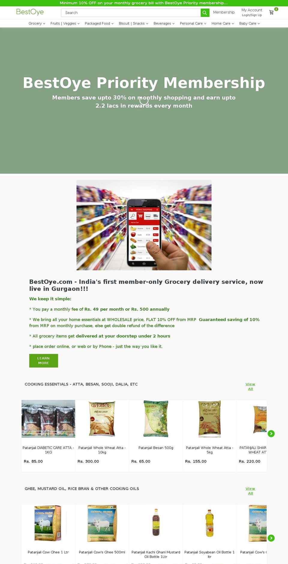bestoye.com — Shopify storefront screenshot
