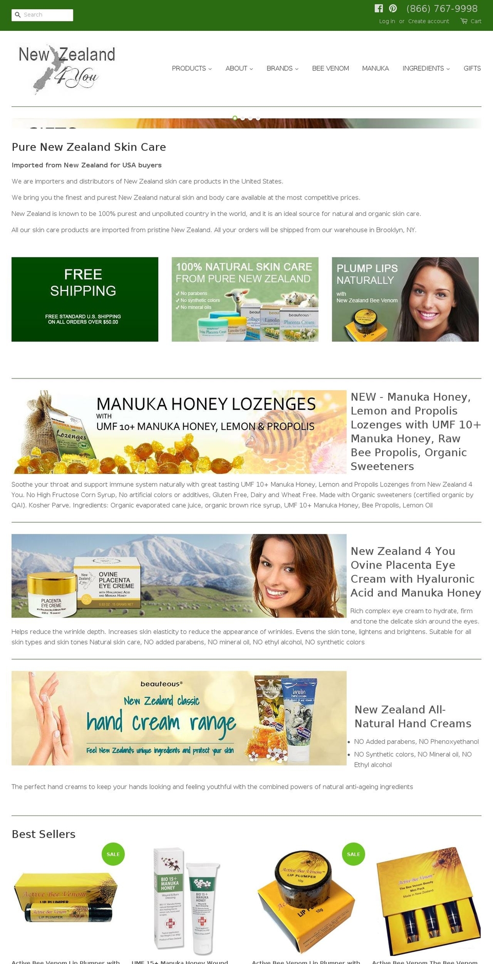 bestplacentacream.com — Shopify storefront screenshot