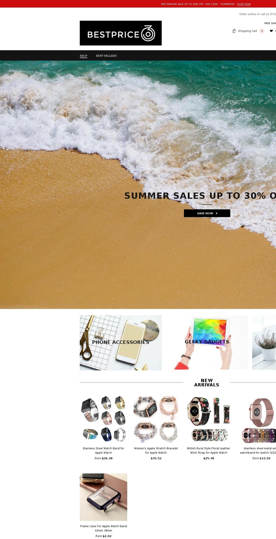 bestprice360.com — Shopify storefront screenshot