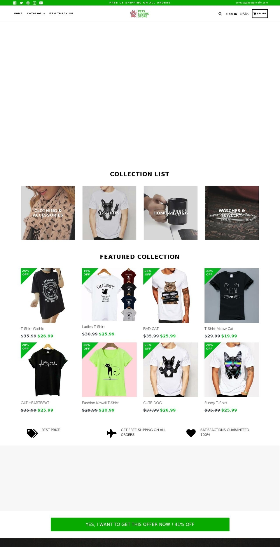 bestpricefly.com — Shopify storefront screenshot