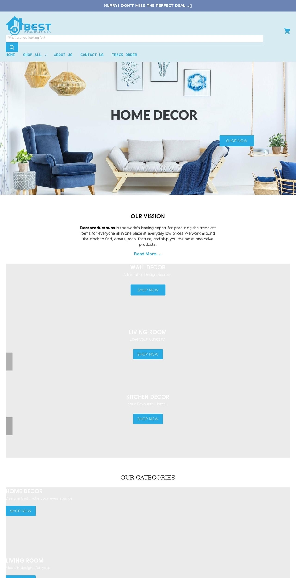 bestproductsusa.net shopify website screenshot
