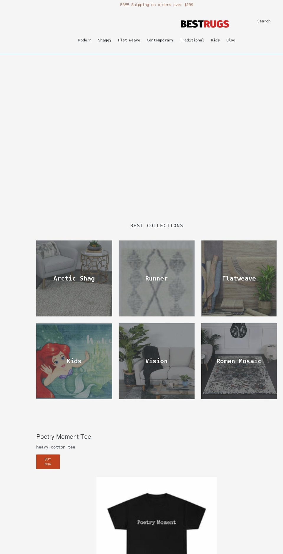 bestrugs.com.au shopify website screenshot