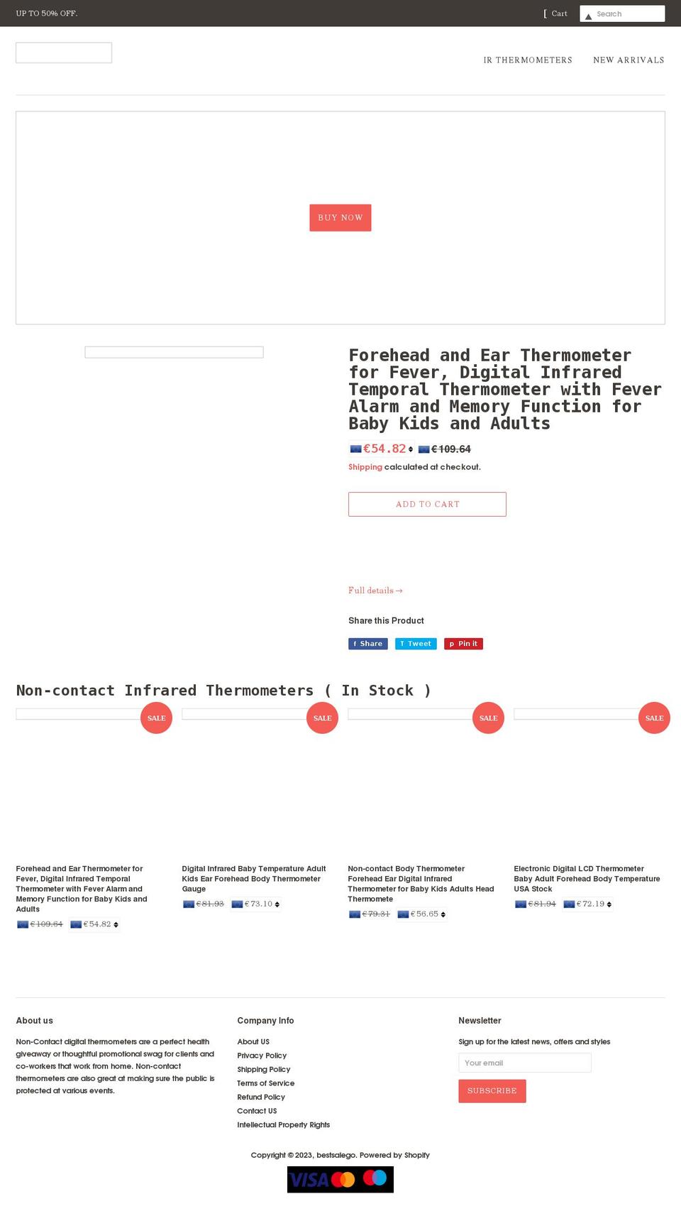 bestsalego.com shopify website screenshot