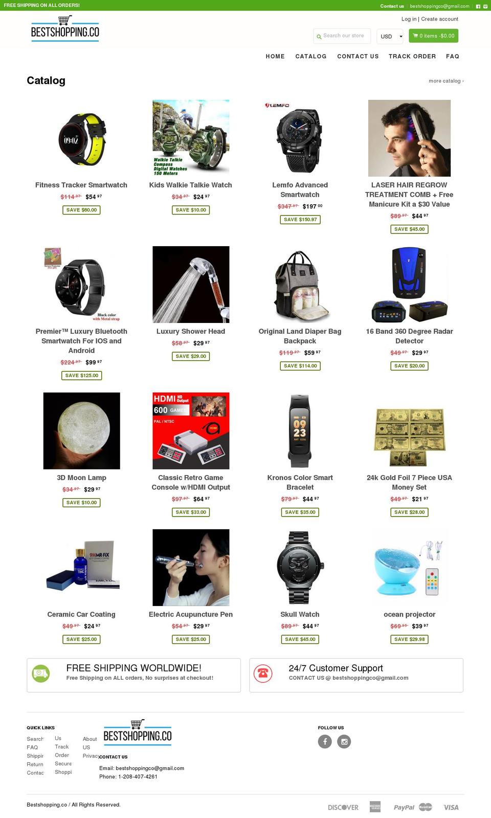 bestshopping.co shopify website screenshot