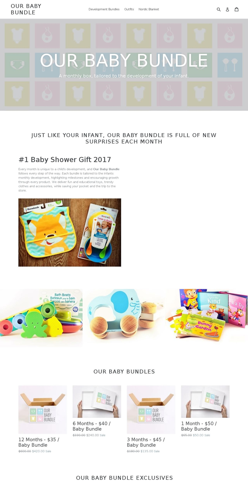 bestshowergift.com shopify website screenshot