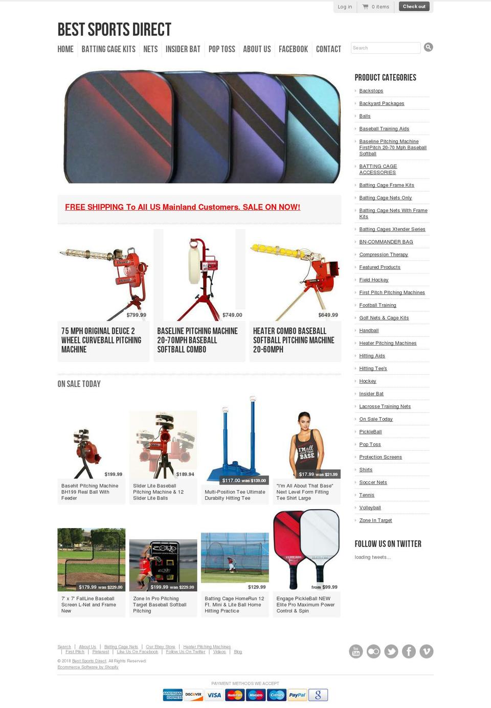 bestsportsdirect.net shopify website screenshot