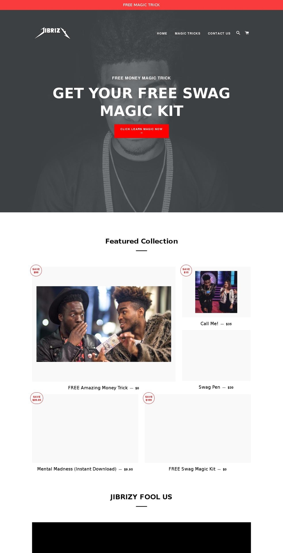 beststreetmagic.com — Shopify storefront screenshot