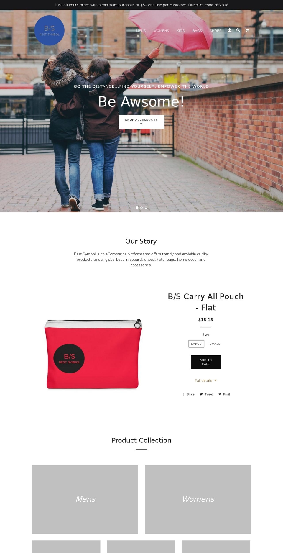 bestsymbol.com — Shopify storefront screenshot