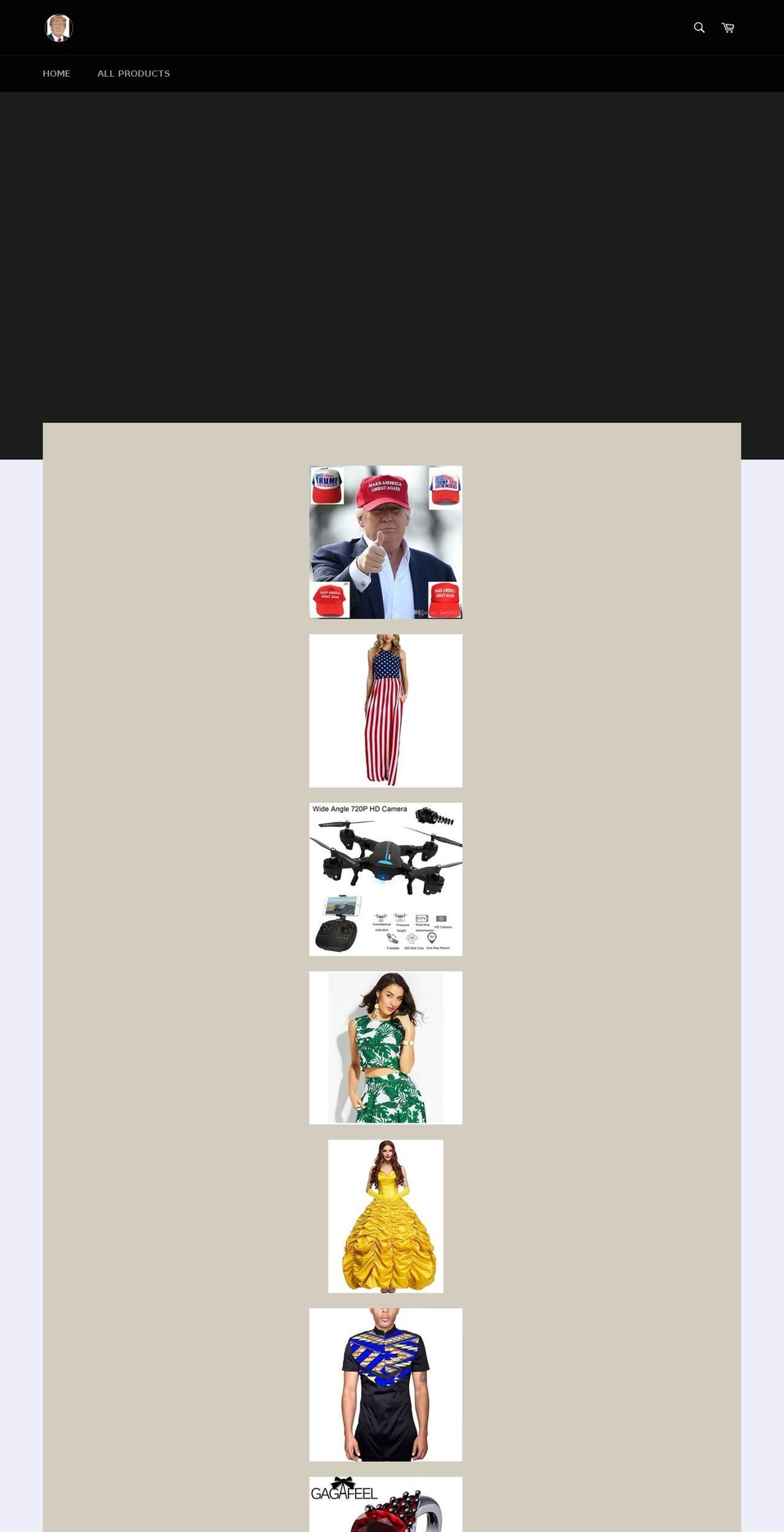 besttrumpapparel.com — Shopify storefront screenshot