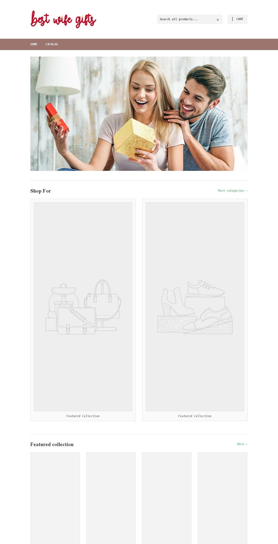 bestwifegifts.com shopify website screenshot