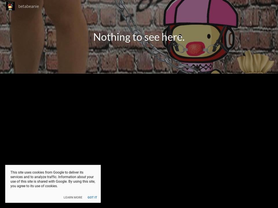 betabeanie.com — Shopify storefront screenshot