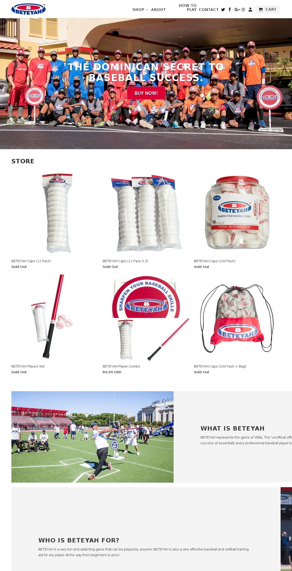 beteyahtraining.com — Shopify storefront screenshot