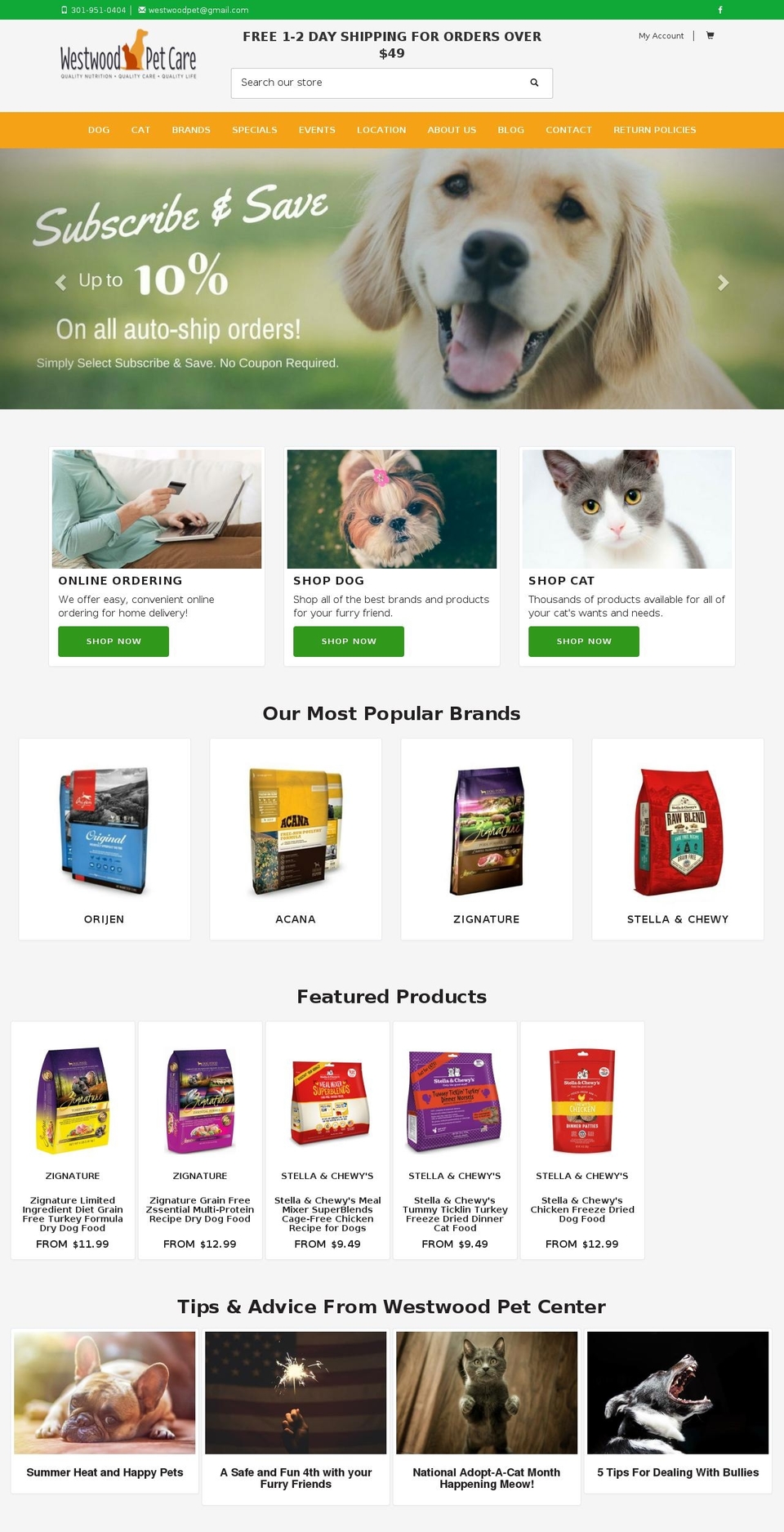 theme-export-healthy-pet-aurora-myshopify-com Shopify theme site example bethesdapet.com