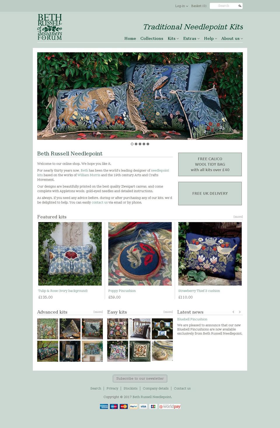 March  -NOWOOL variants Shopify theme site example bethrussellneedlepoint.com