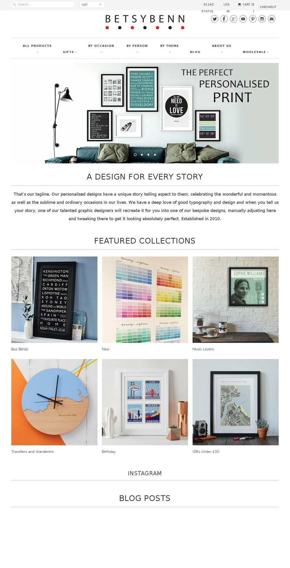 betsyben.com — Shopify storefront screenshot