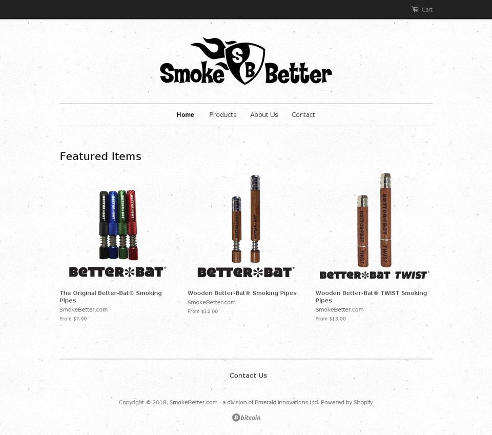 better-bat.com — Shopify storefront screenshot