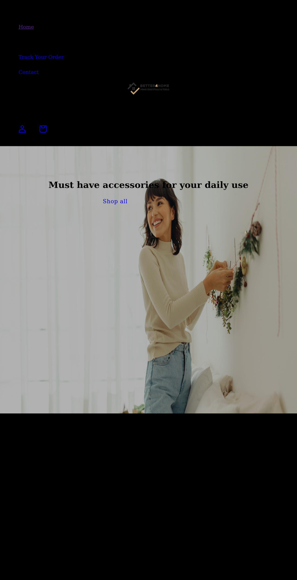 better4home.com shopify website screenshot