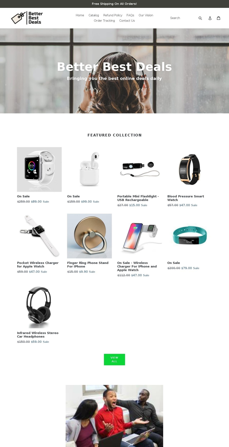 betterbestdeals.com — Shopify storefront screenshot
