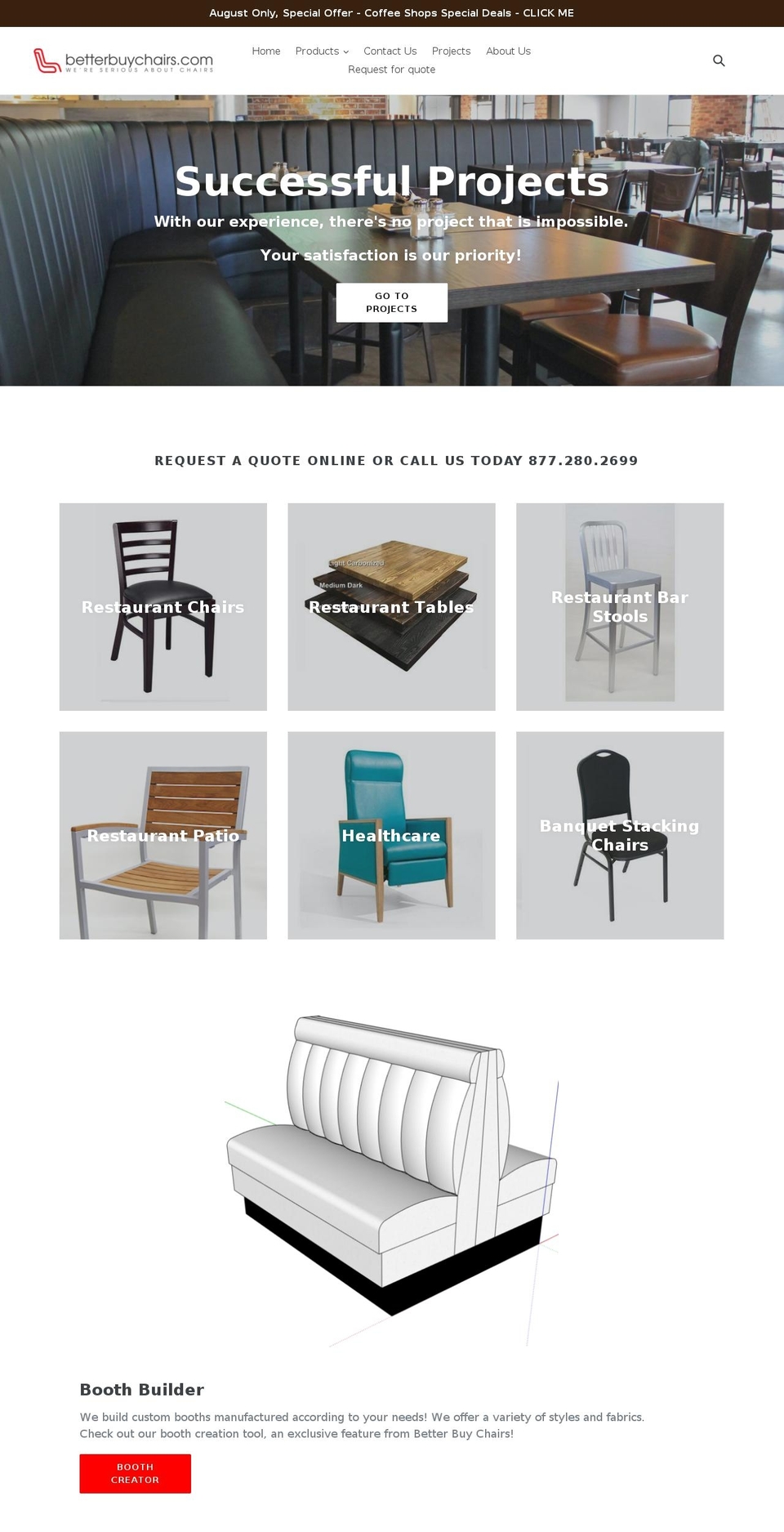 betterbuychairs.com — Shopify storefront screenshot