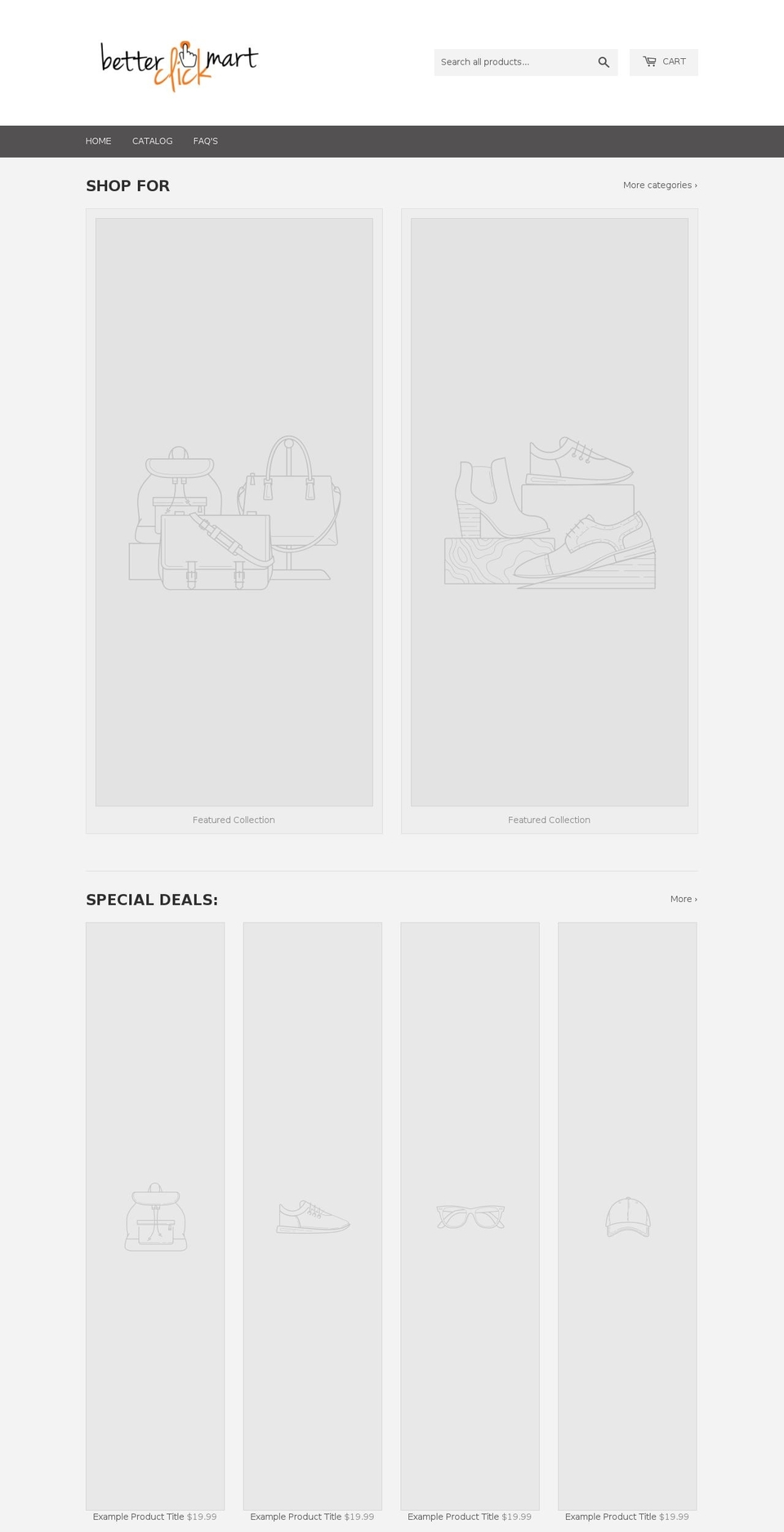 betterclickmart.com — Shopify storefront screenshot