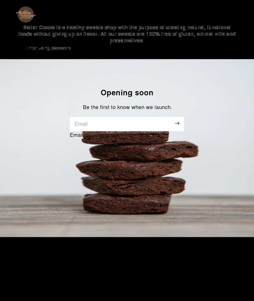 bettercocoa.com shopify website screenshot