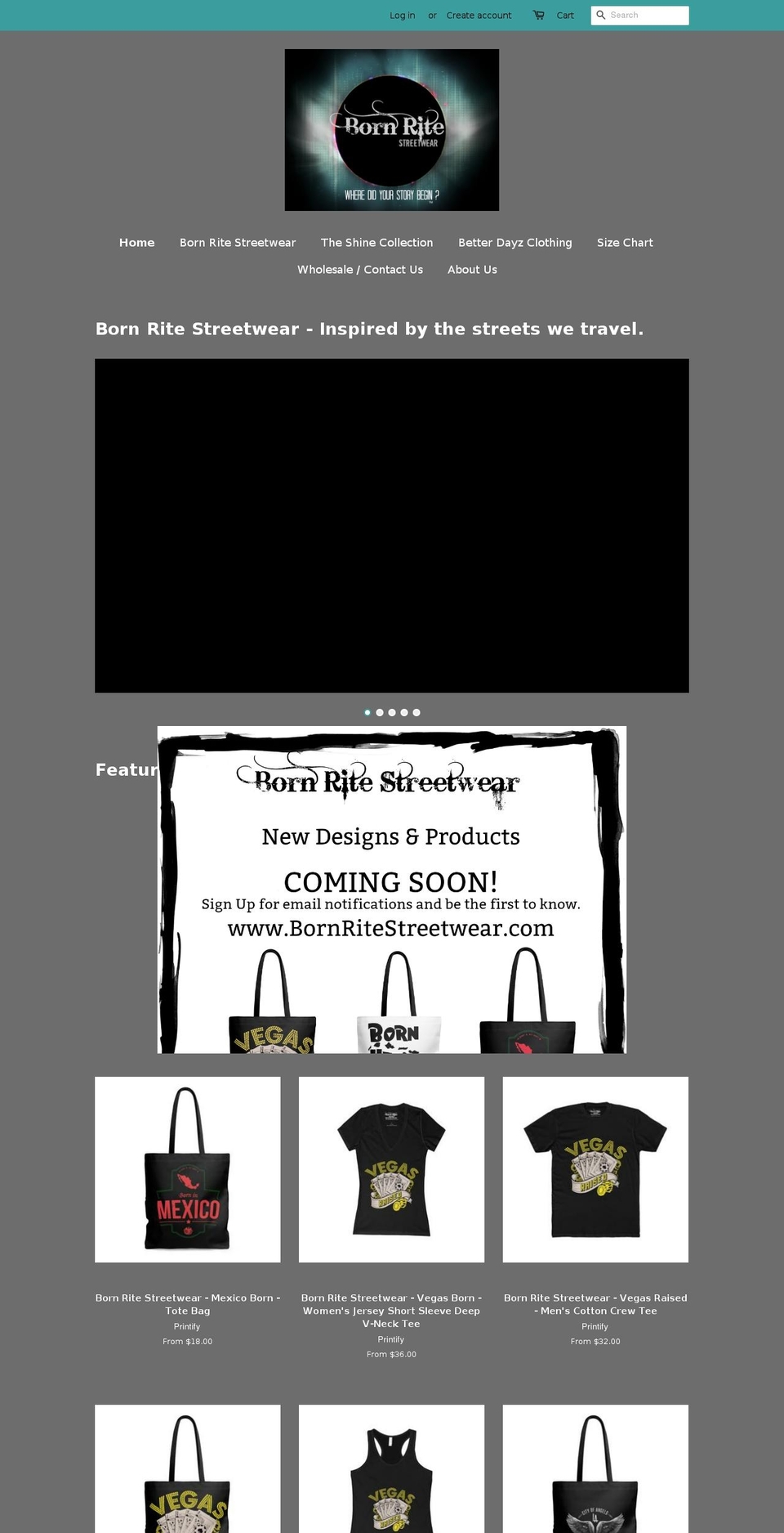 betterdayzclothing.com — Shopify storefront screenshot