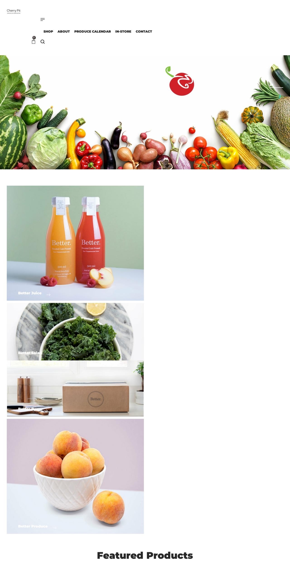 George Shopify theme site example betterfresh.ca