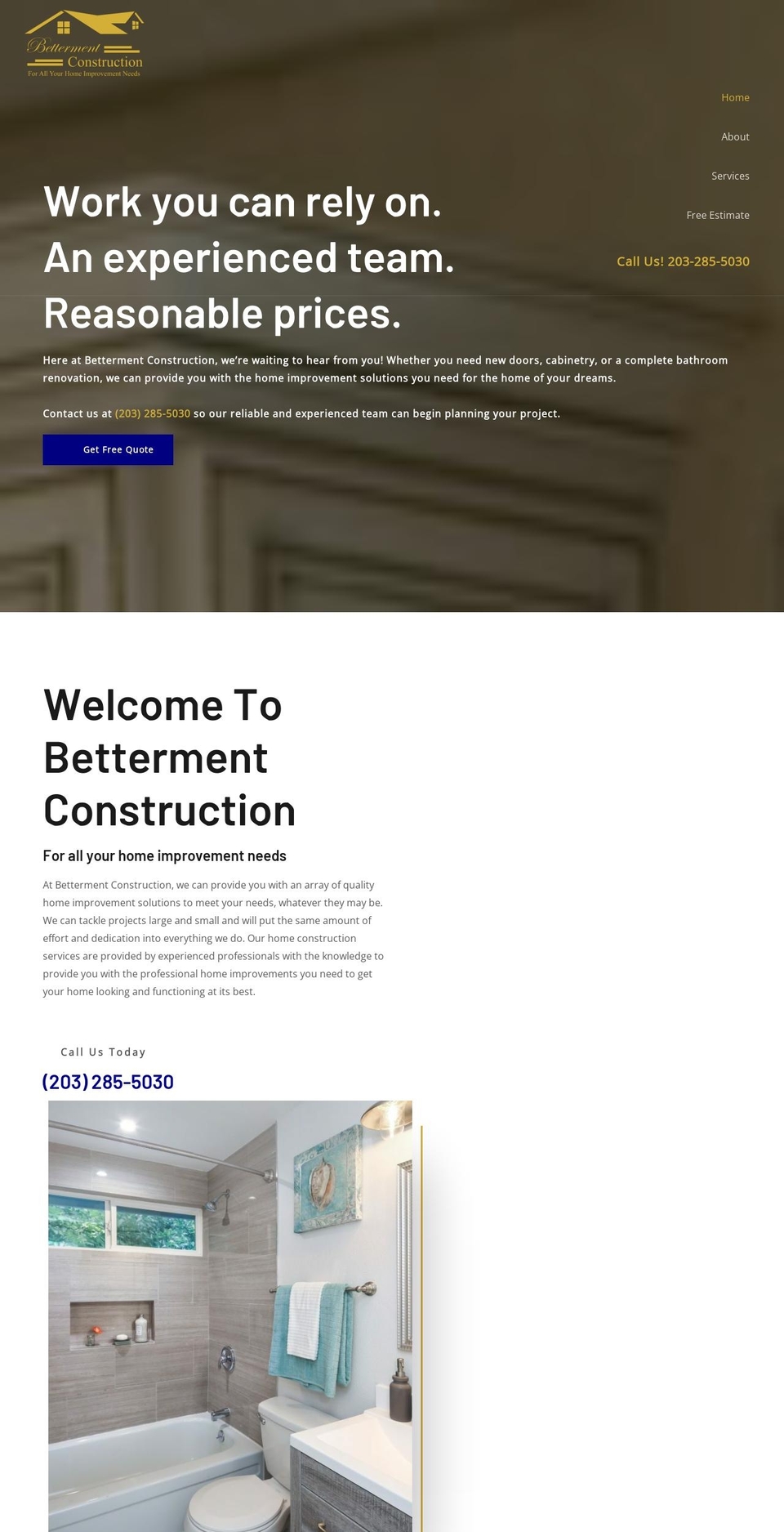 bettermenthome.com — Shopify storefront screenshot