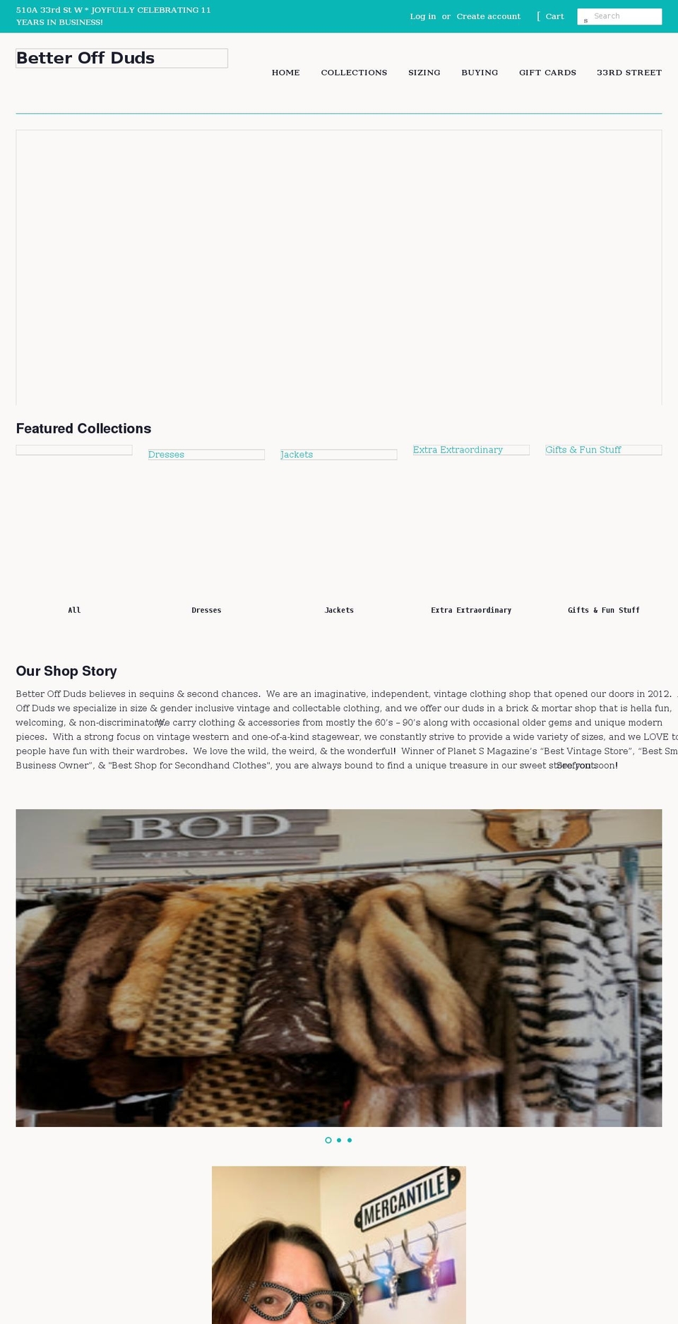 betteroffduds.ca shopify website screenshot