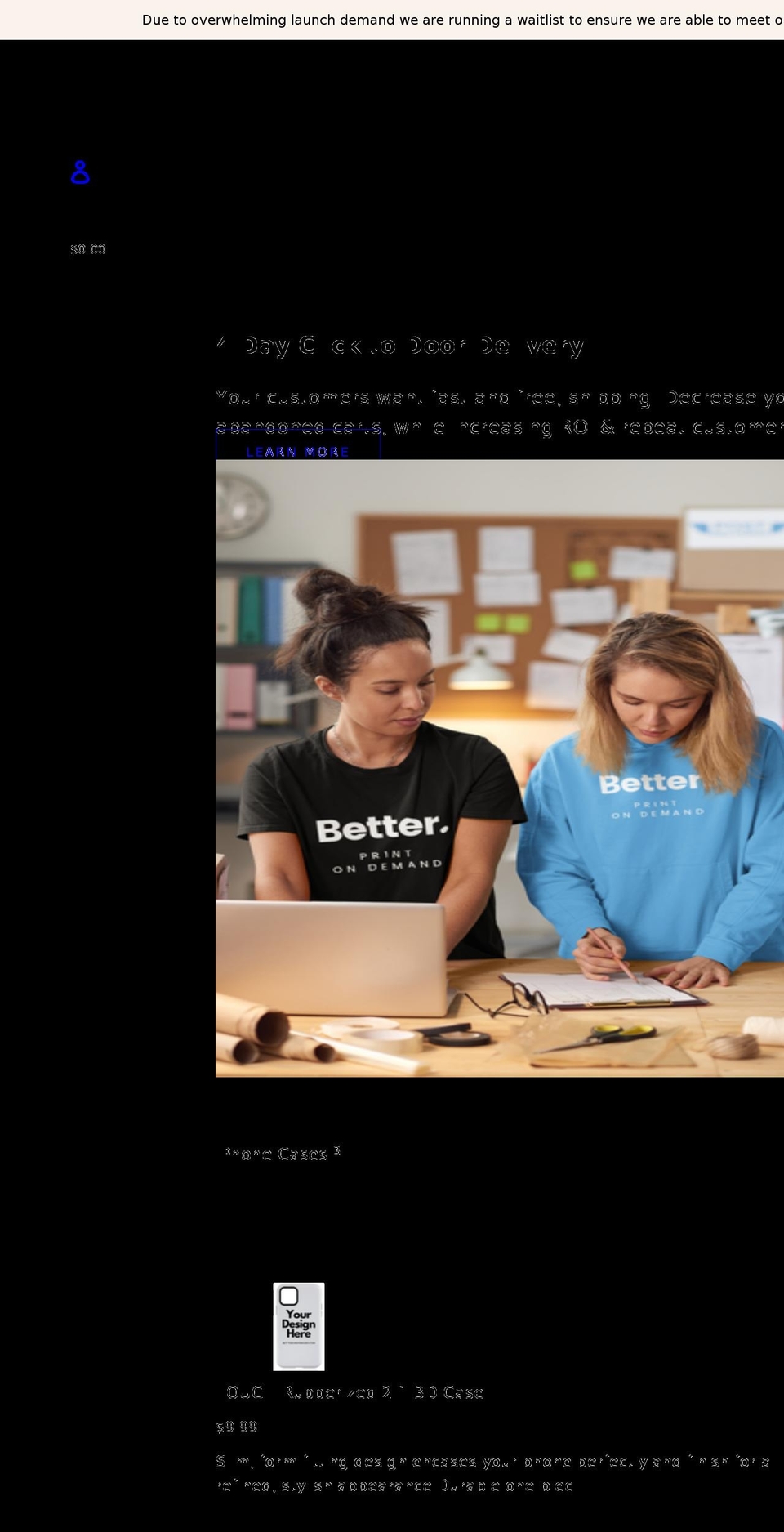 betterondemand.com shopify website screenshot