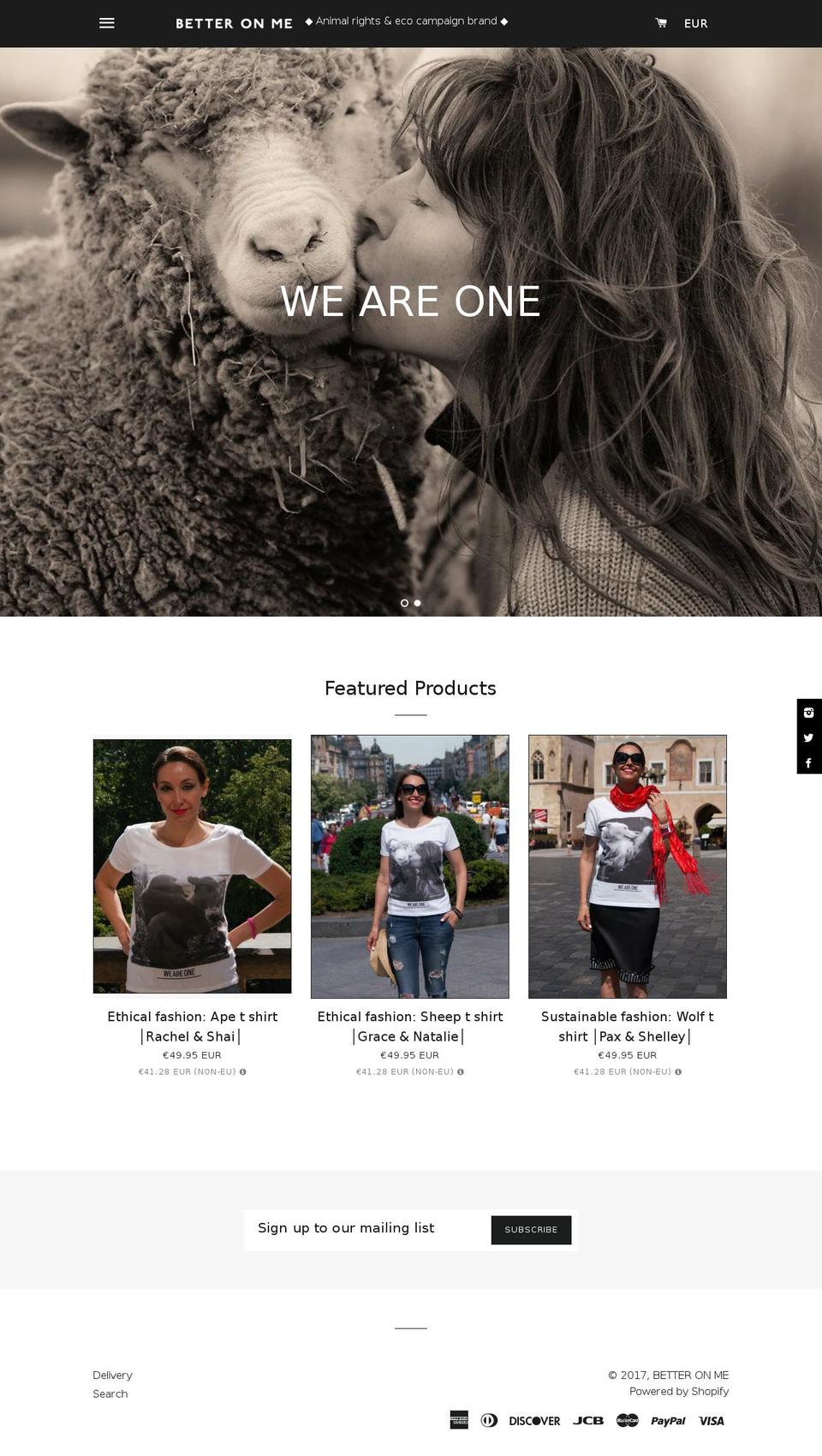 betteronme.com shopify website screenshot