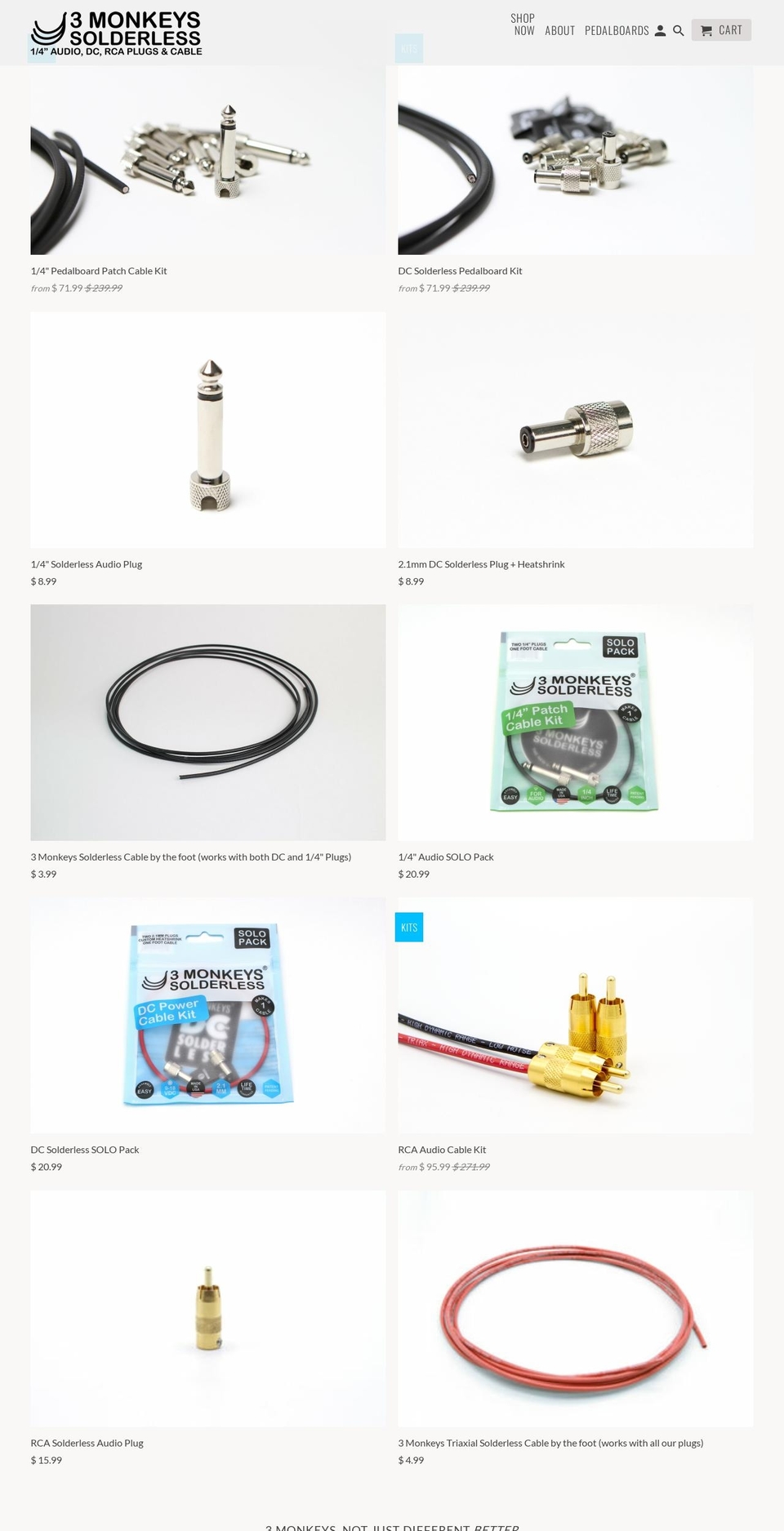betterthansoldered.com — Shopify storefront screenshot