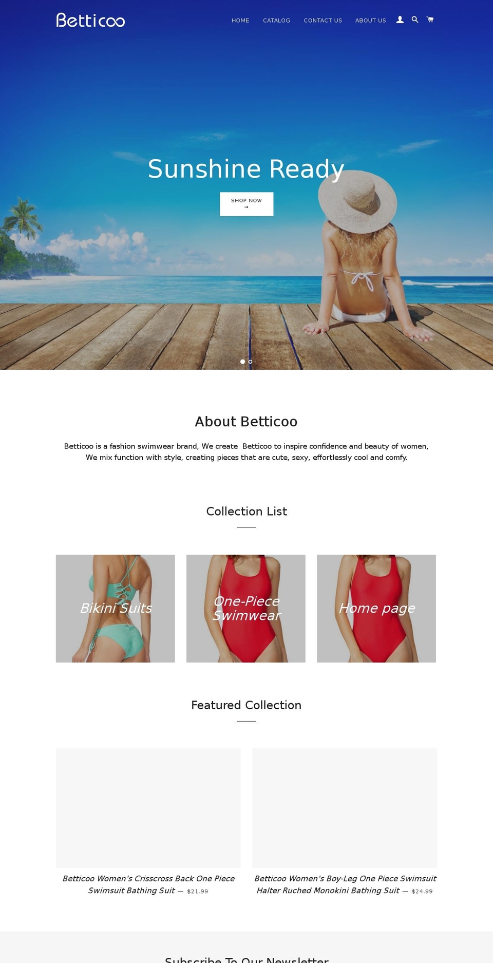 betticoo.com — Shopify storefront screenshot