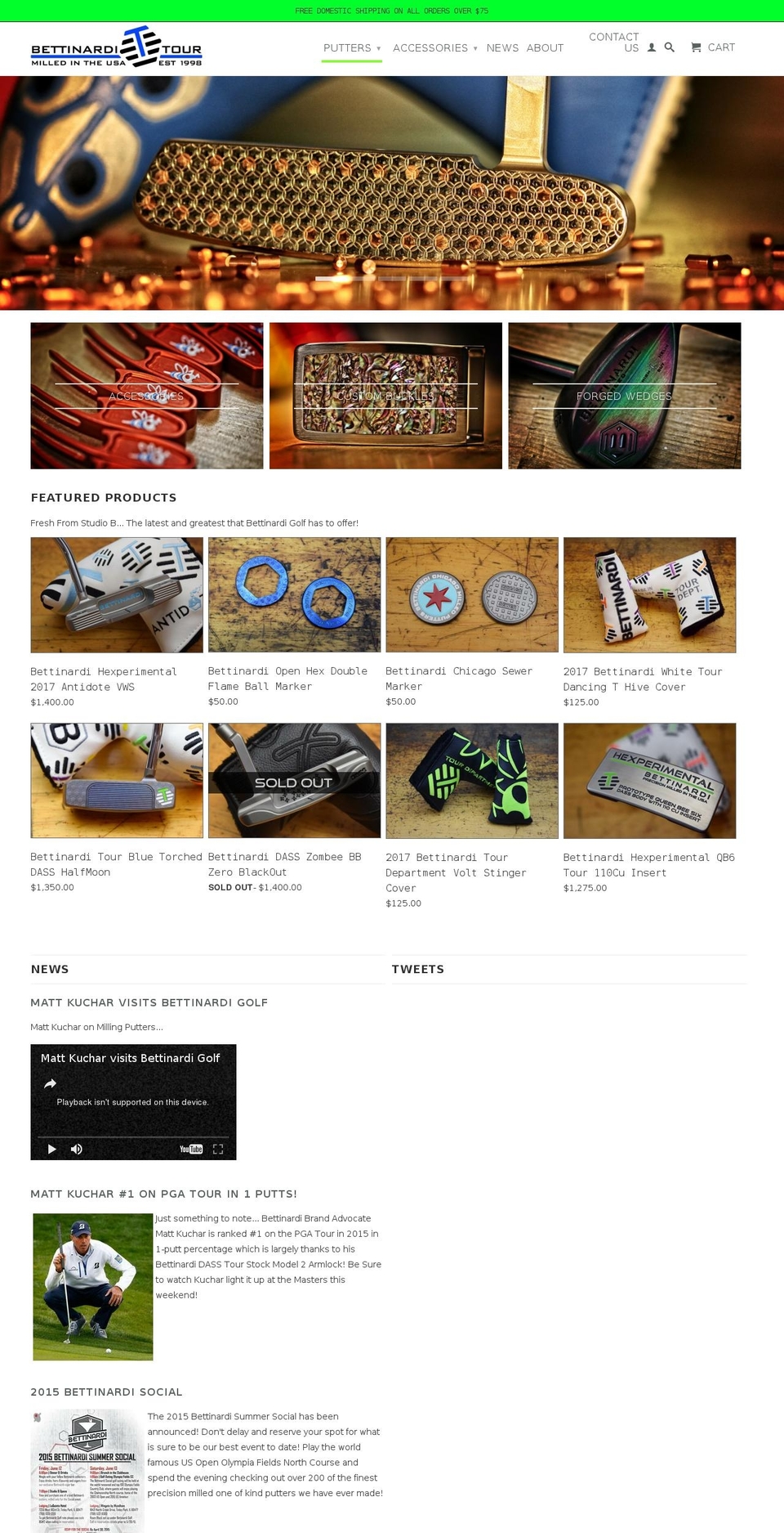 Copy of Retina Shopify theme site example bettinarditourstock.com