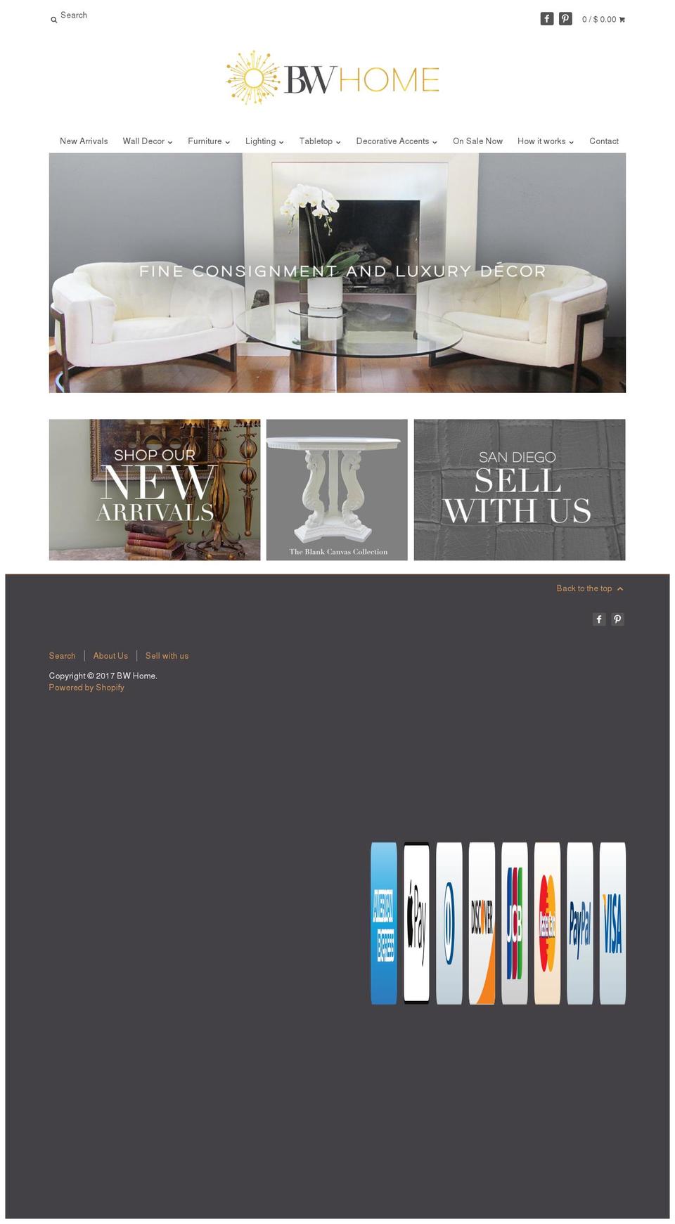 bettinawhitefordhome.com shopify website screenshot