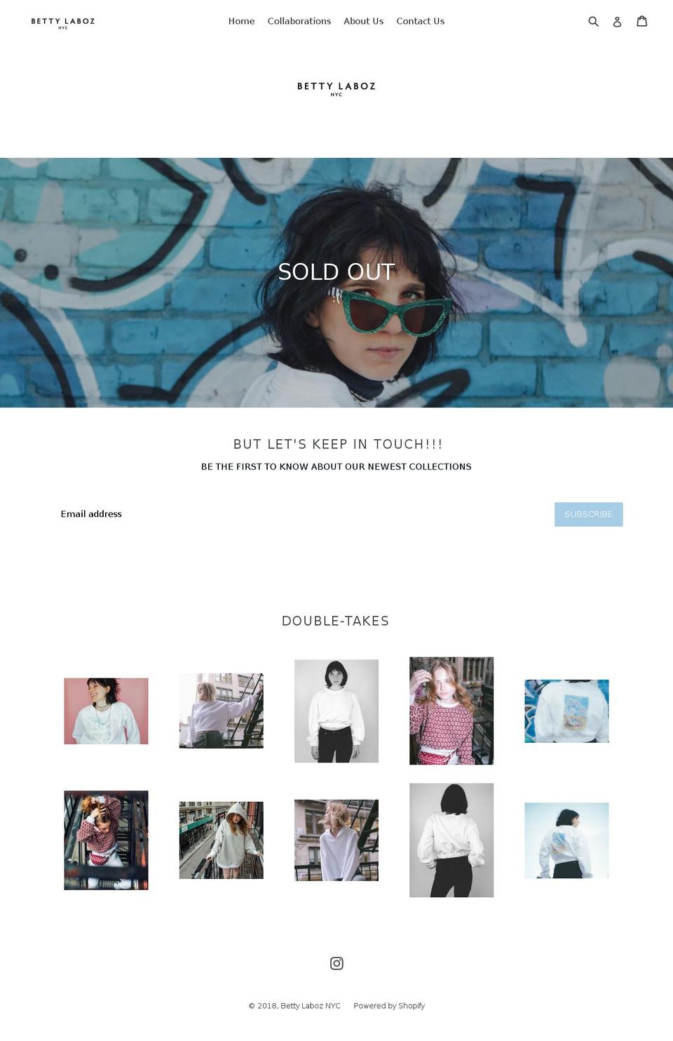 Copy of Copy of Copy of Debut Shopify theme site example bettylaboznyc.com