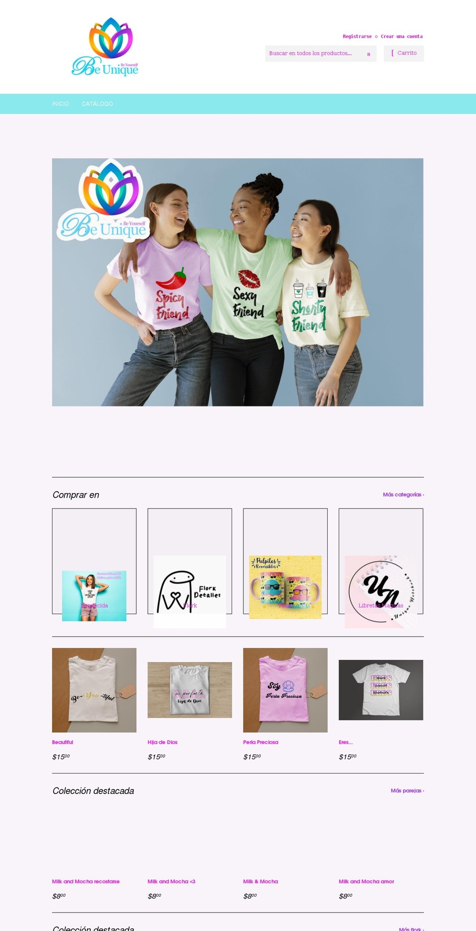 beubey.com shopify website screenshot