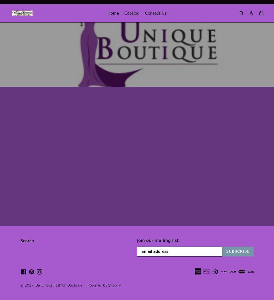 beufashion.net shopify website screenshot