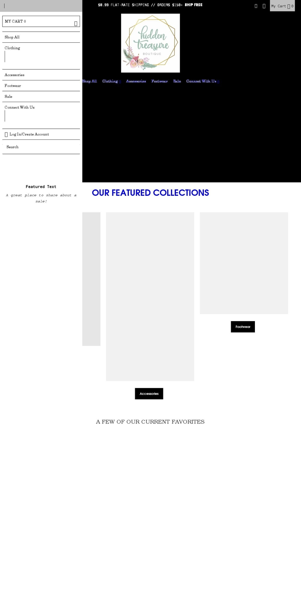 beulahtreasure.com shopify website screenshot