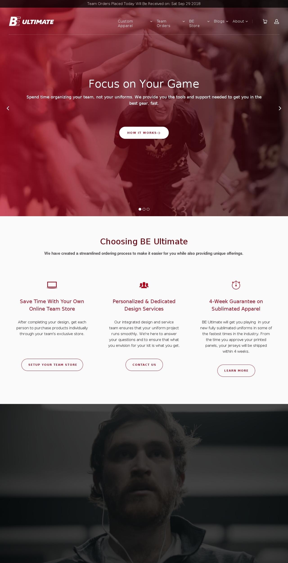 beultimate.com shopify website screenshot