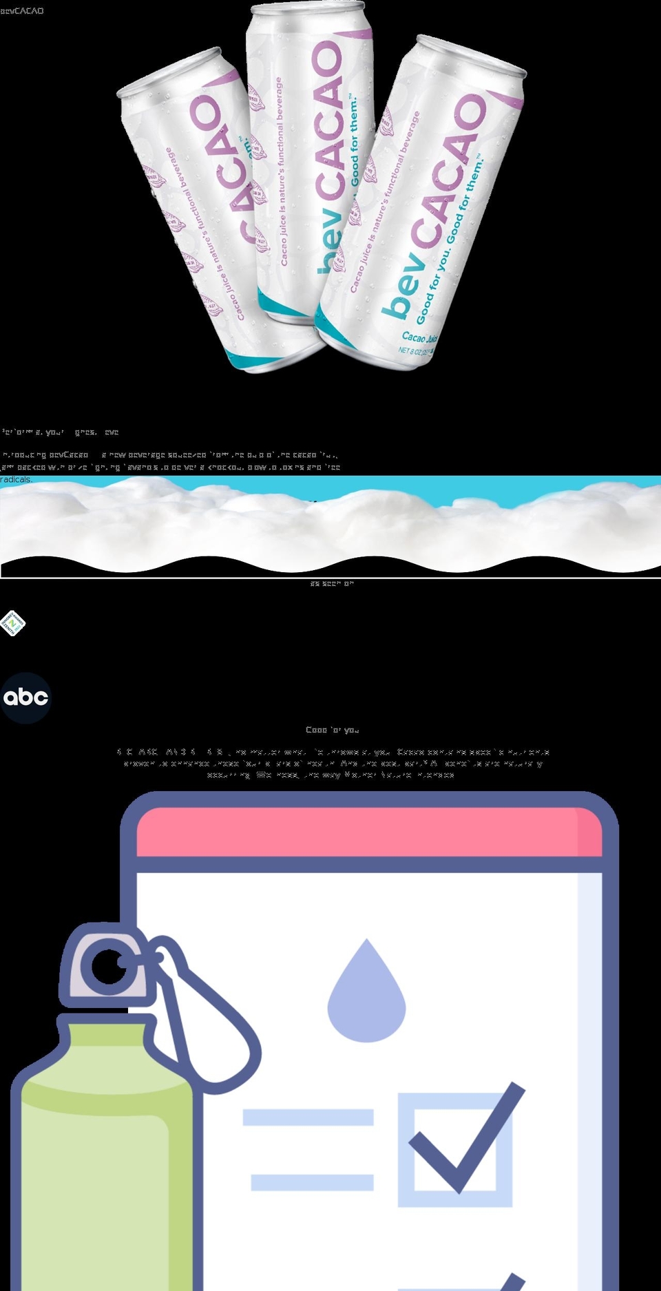 bevcacao.com shopify website screenshot