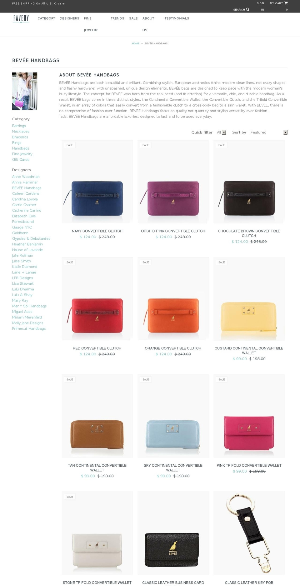 bevee.com shopify website screenshot