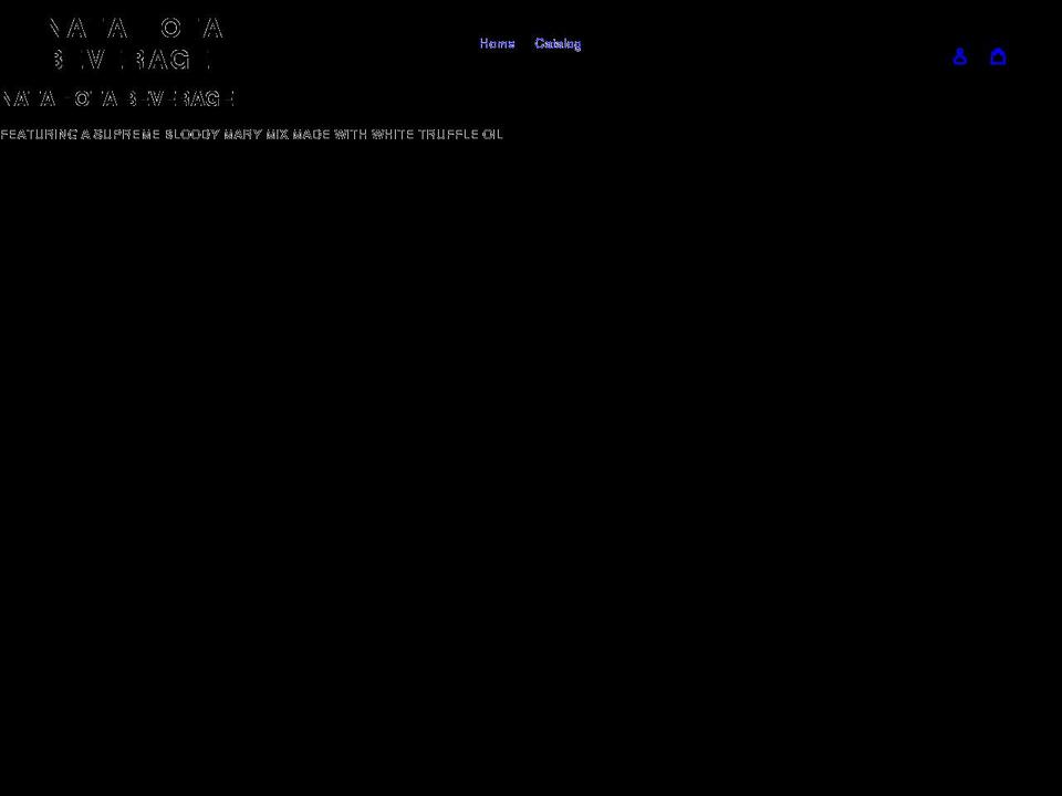 beveragebynatahota.com shopify website screenshot