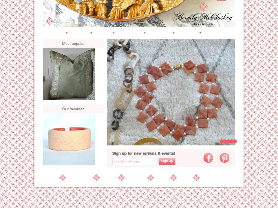 beverly-mccloskey-interiors.myshopify.com shopify website screenshot