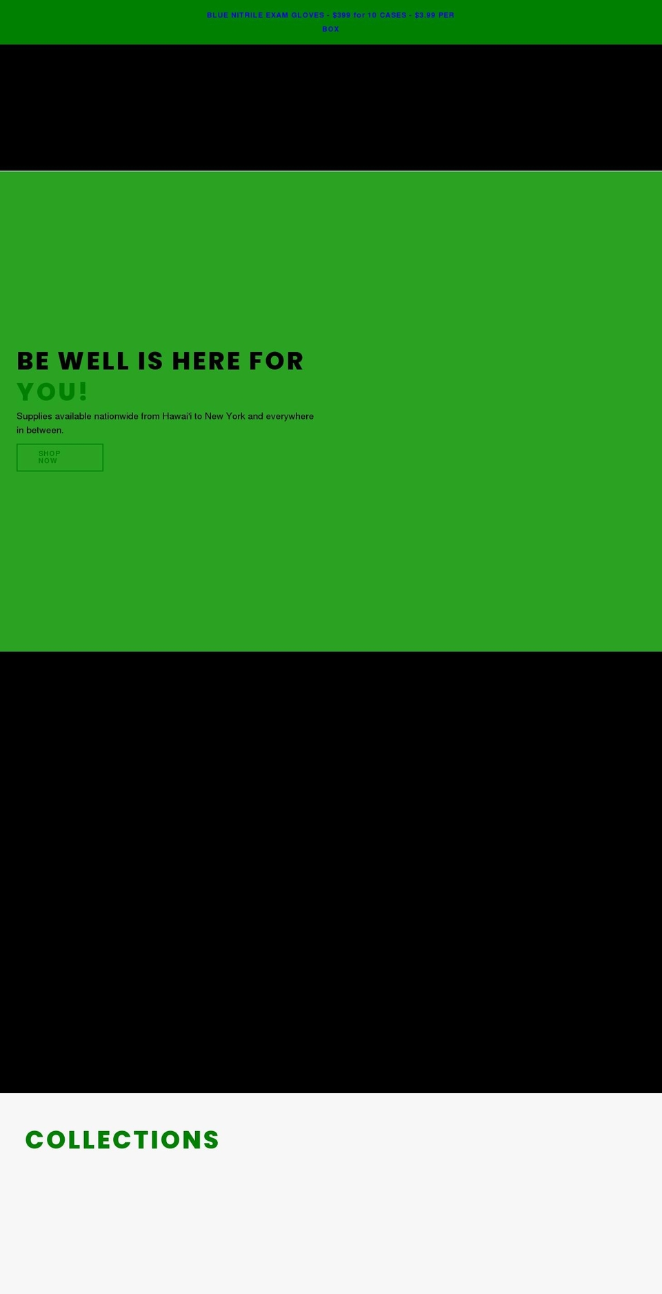 bewell.shop shopify website screenshot