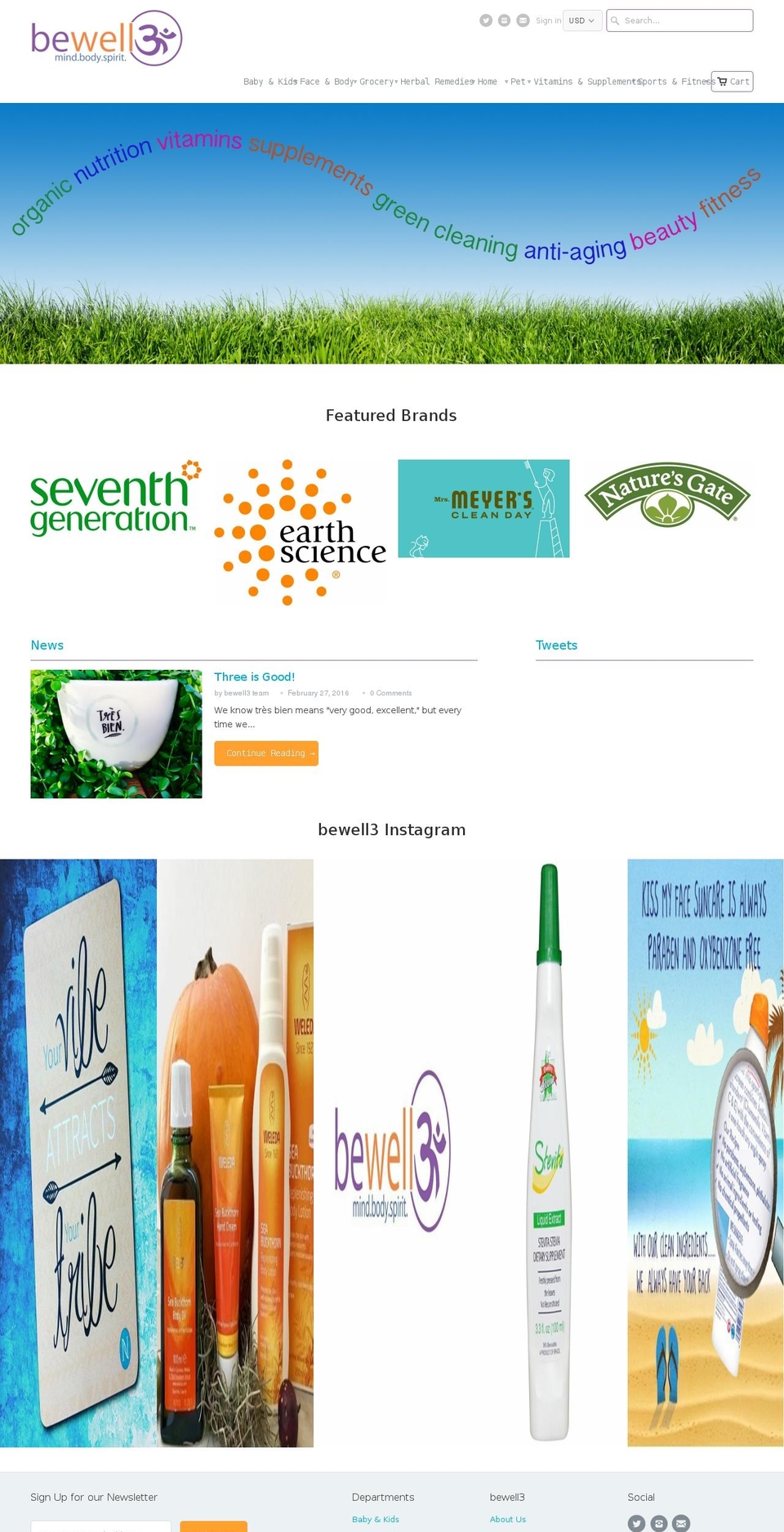 bewell3.com shopify website screenshot
