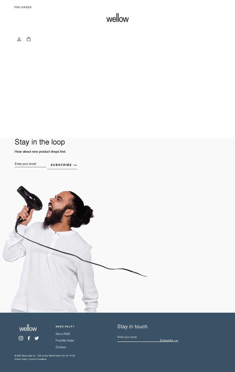 bewellow.com shopify website screenshot